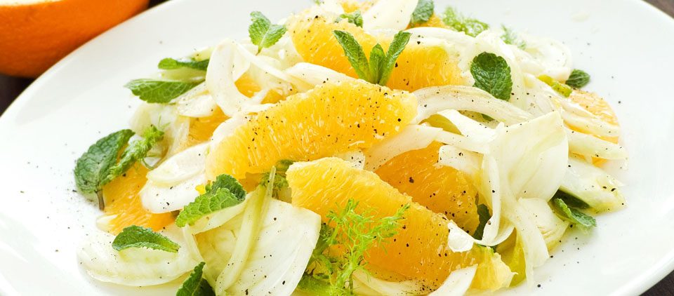 Narancsos édesköménysaláta