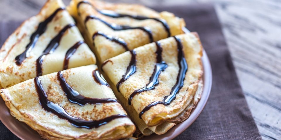 Gundel palacsinta Toman módra