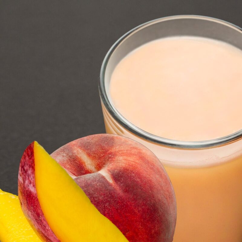 Őszibarack-mangó ízű ital