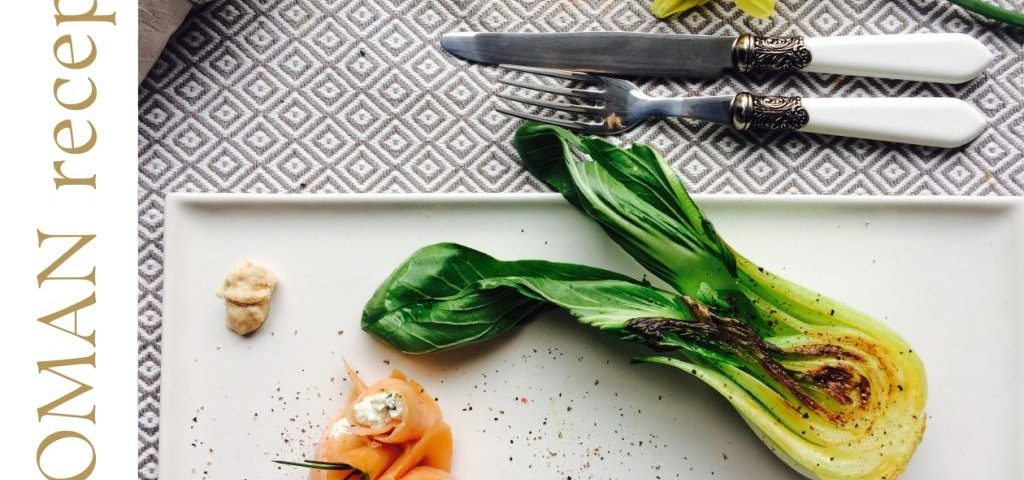 Töltött lazac recept