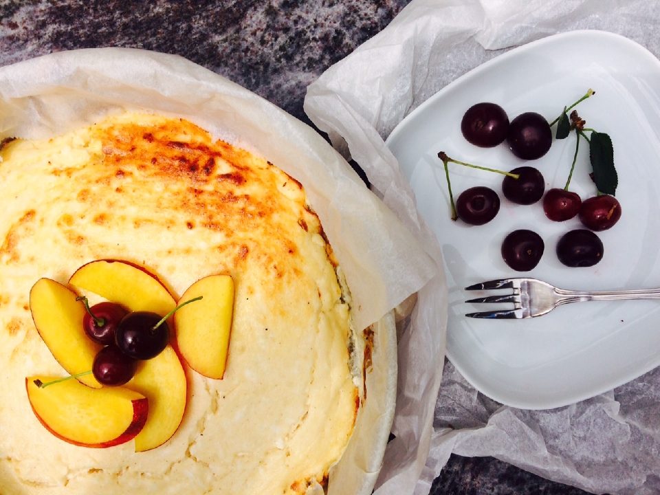 Diétás túrós desszert