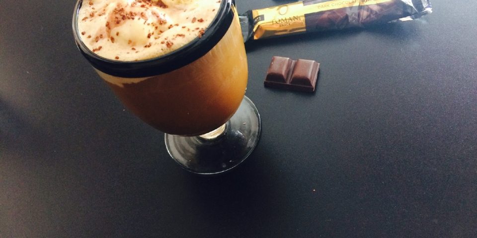 Vaníliás frappé diétásan