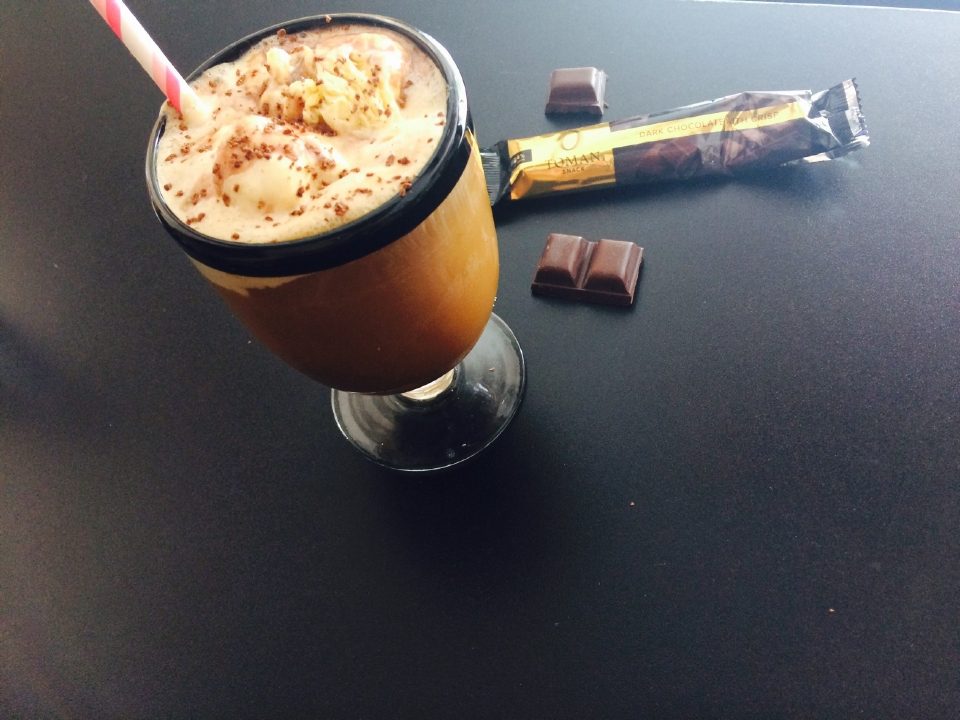 Vaníliás frappé diétásan