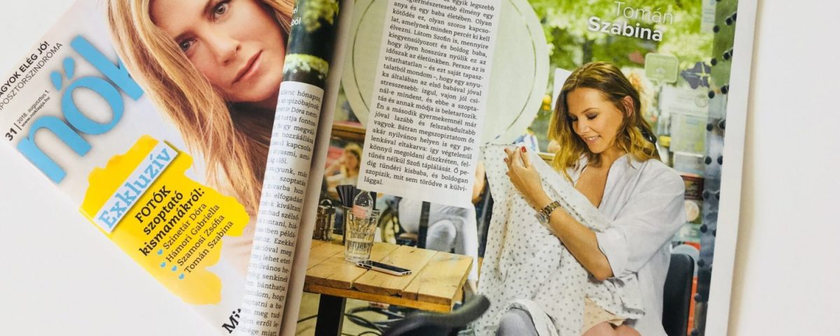 Hadd szoptassunk szabadon! Ismert kismamák támogatják az UNICEF Magyarország kampányát