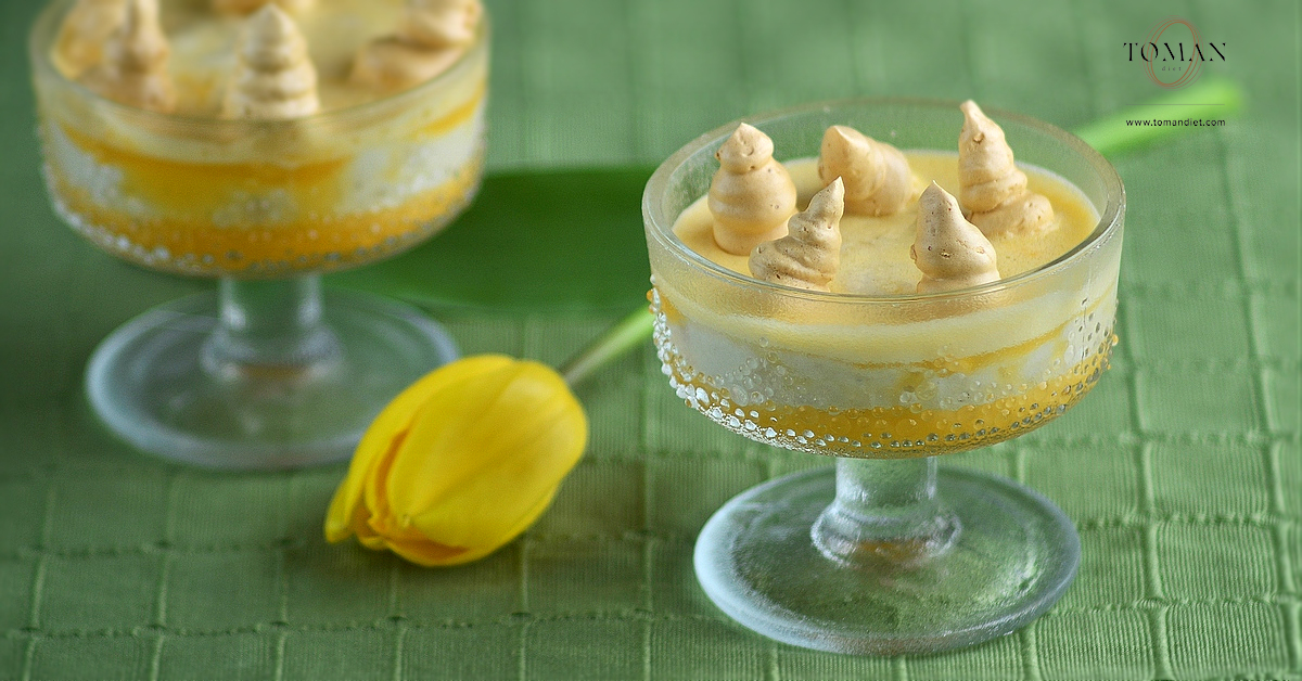 Diétás puding recept