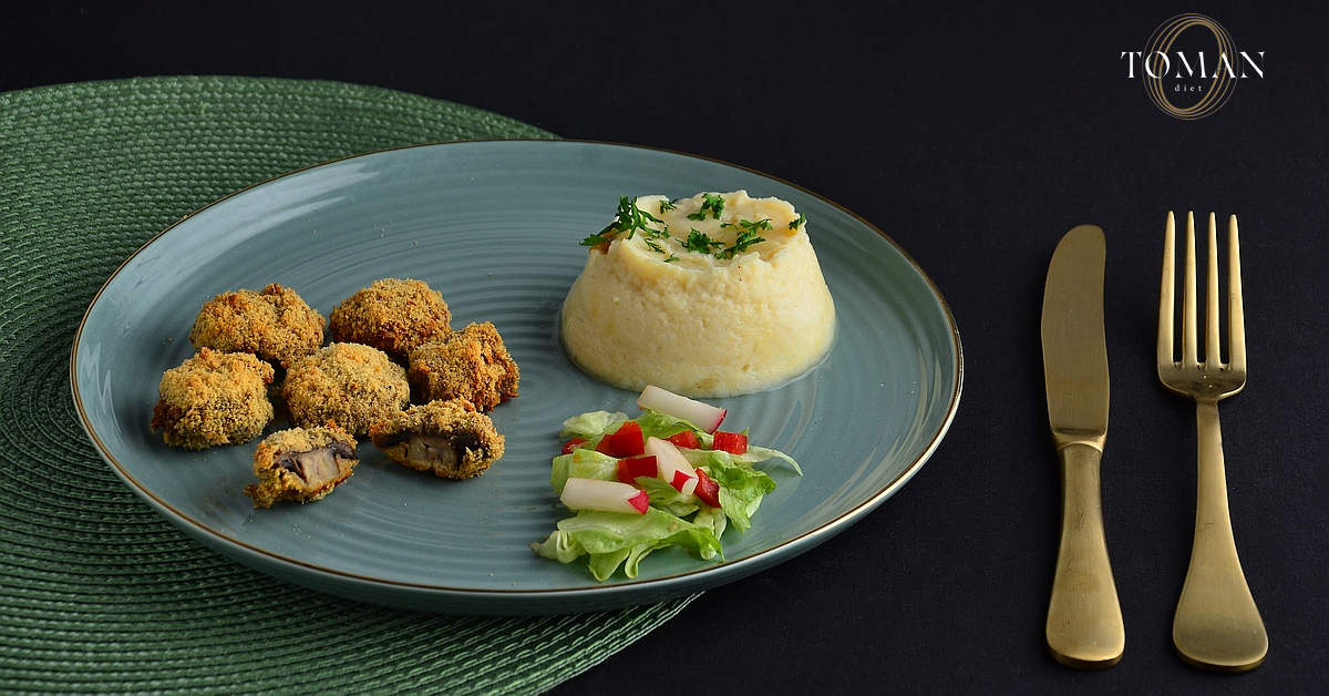 Rántott gomba recept