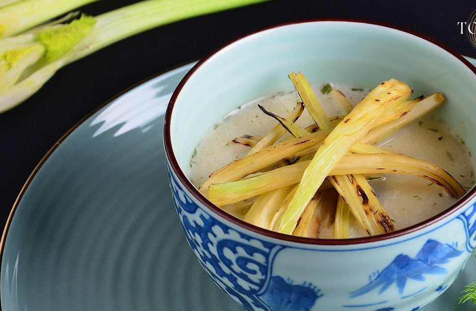 Spárgaleves édesköménnyel