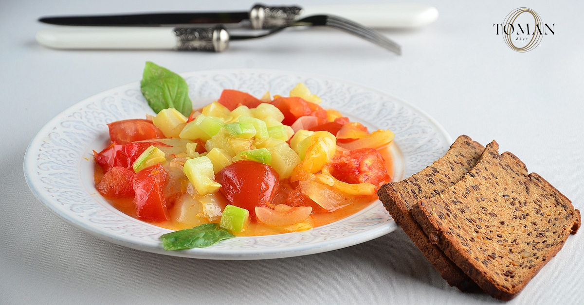 Tökös lecsó Toman módra