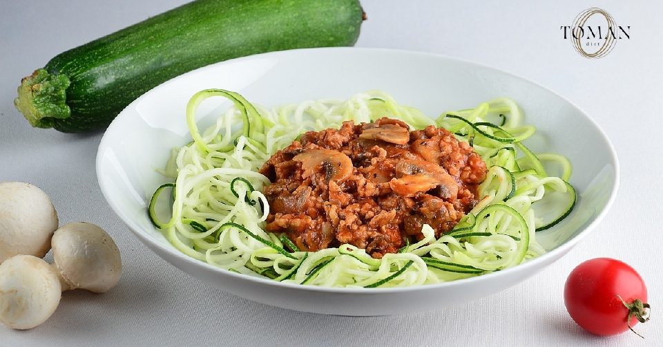 Diétás cukkini recept