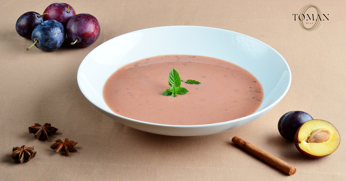 Fahéjas szilvakrémleves recept