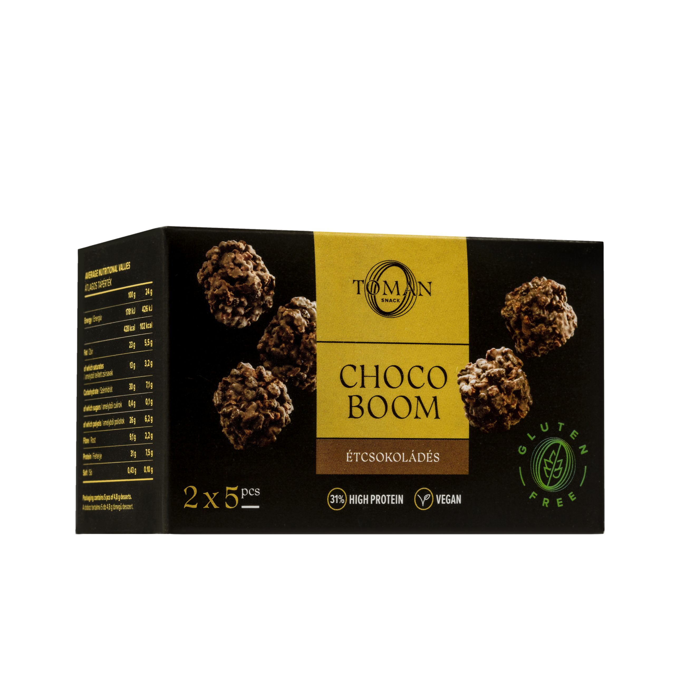 Étcsokoládés ChocoBoom