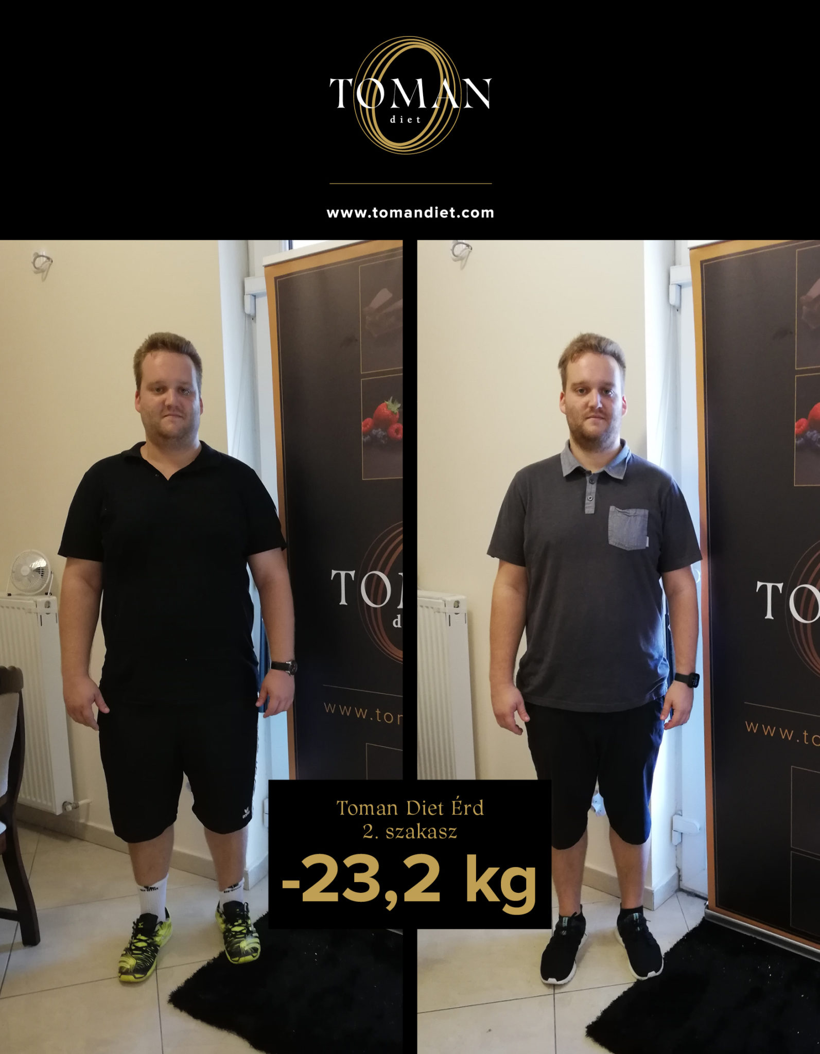 Toman Diet Érd sikersztori