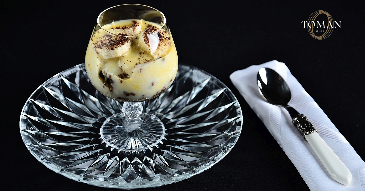 Banános Toman ChocoBoom-desszert