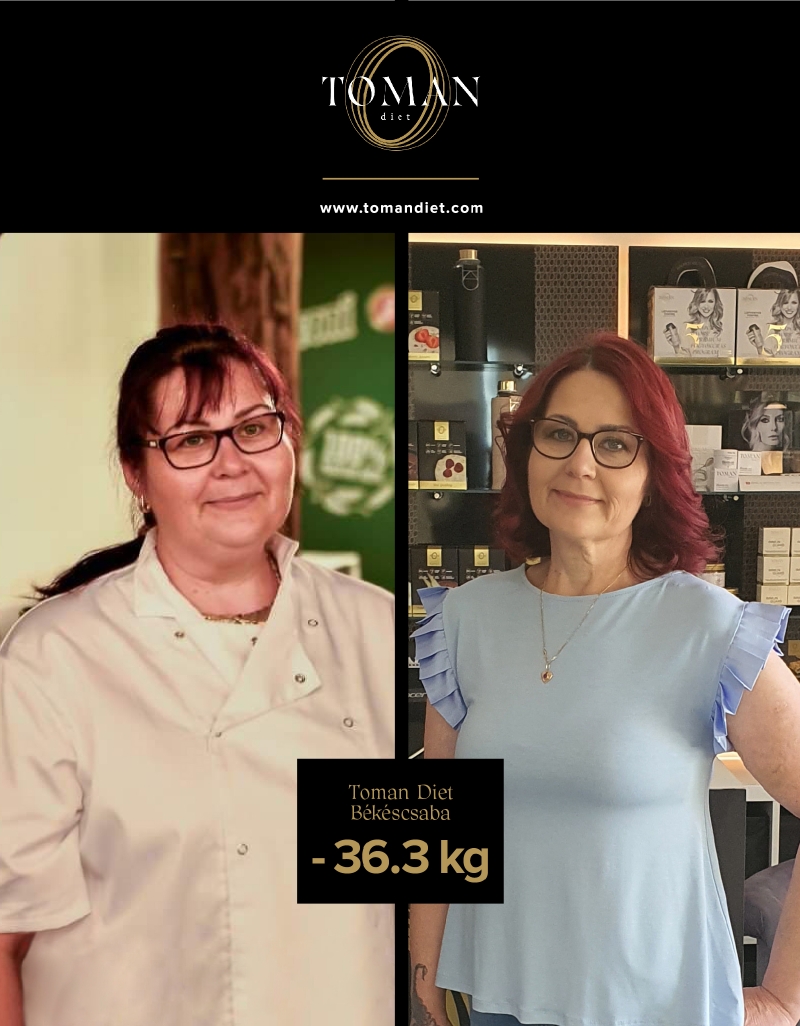 Toman Diet Békéscsaba sikersztori