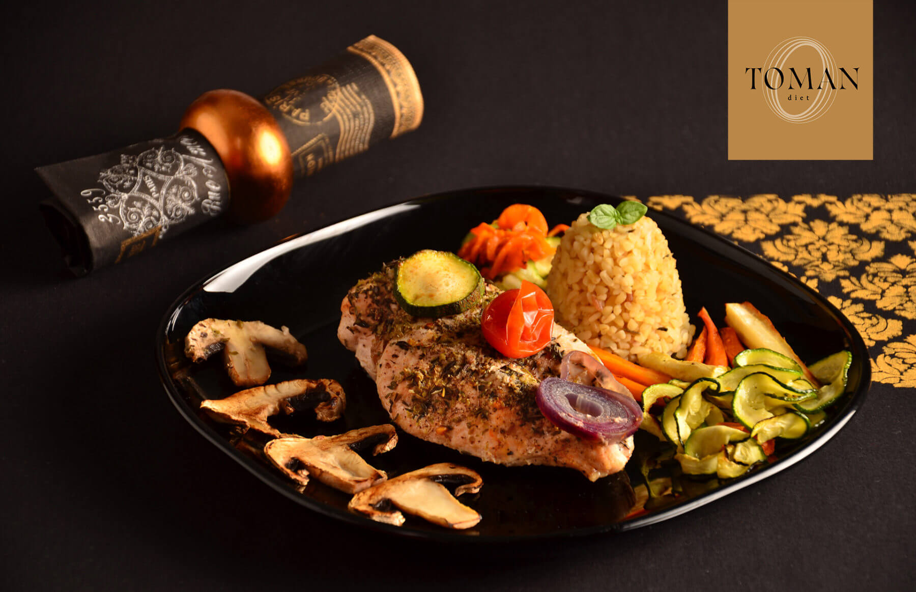 Csirkemell bulgurral