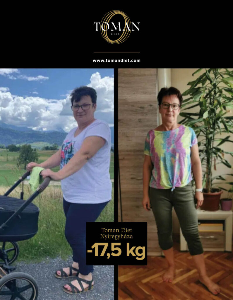 Toman Diet sikersztori Nyíregyháza