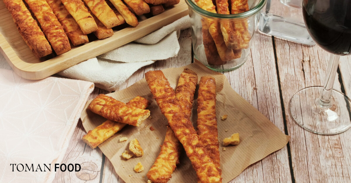 Gluténmentes sajtos rúd recept