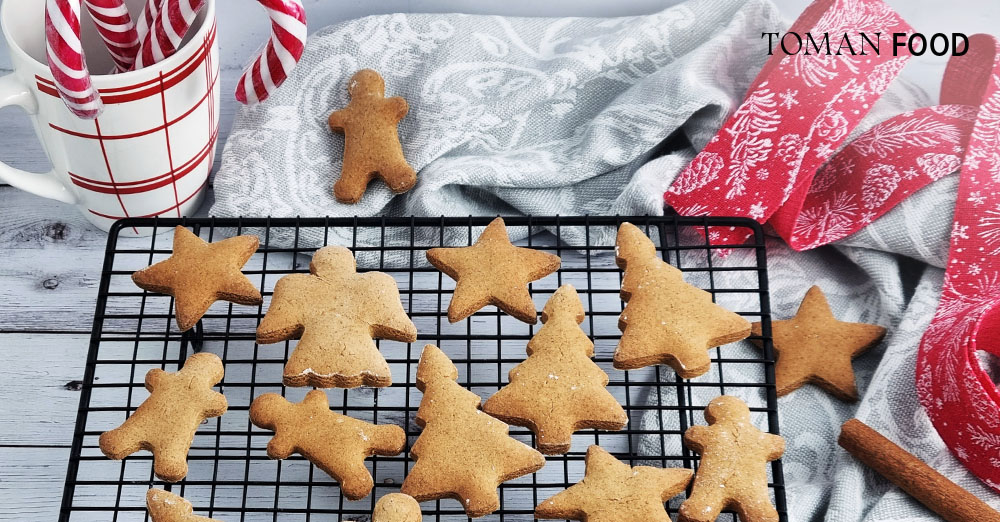 Glutén-, tej- és cukormentes gyömbéres, fahéjas keksz