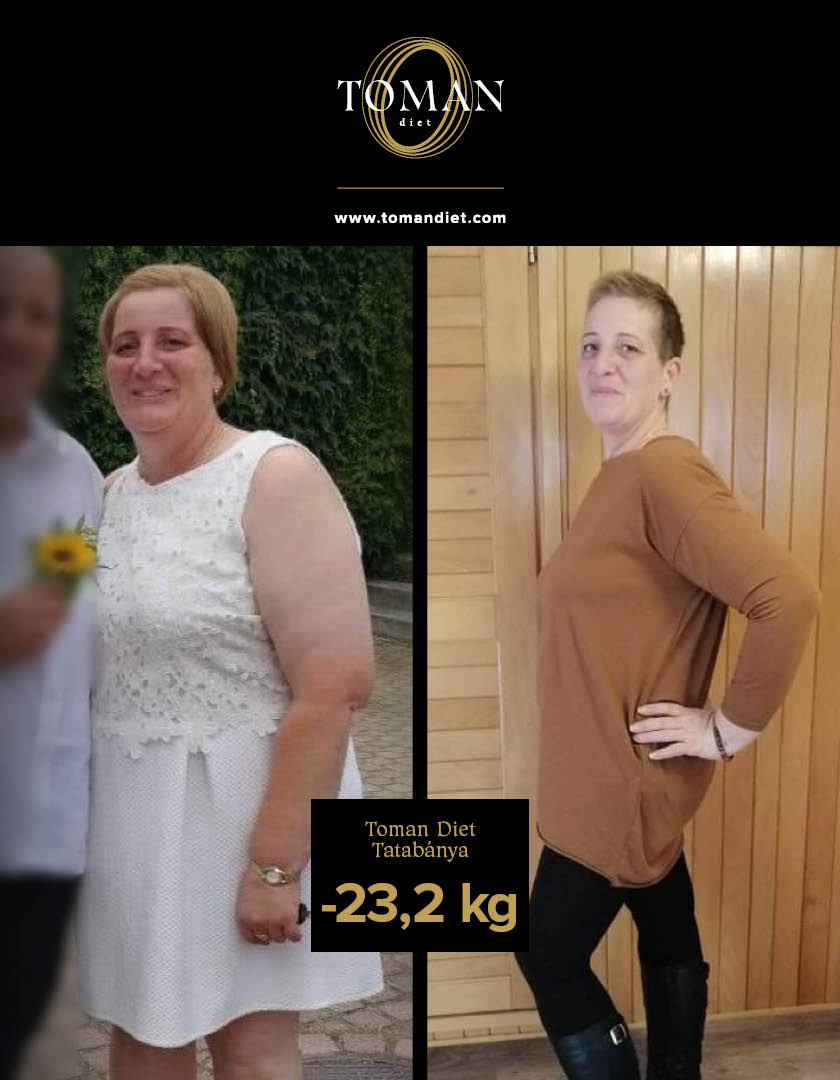 Toman Diet sikersztori Tatabánya