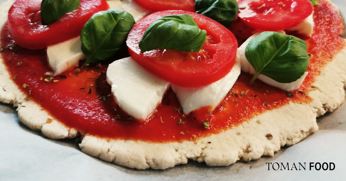 Gluténmentes Toman pizza recept