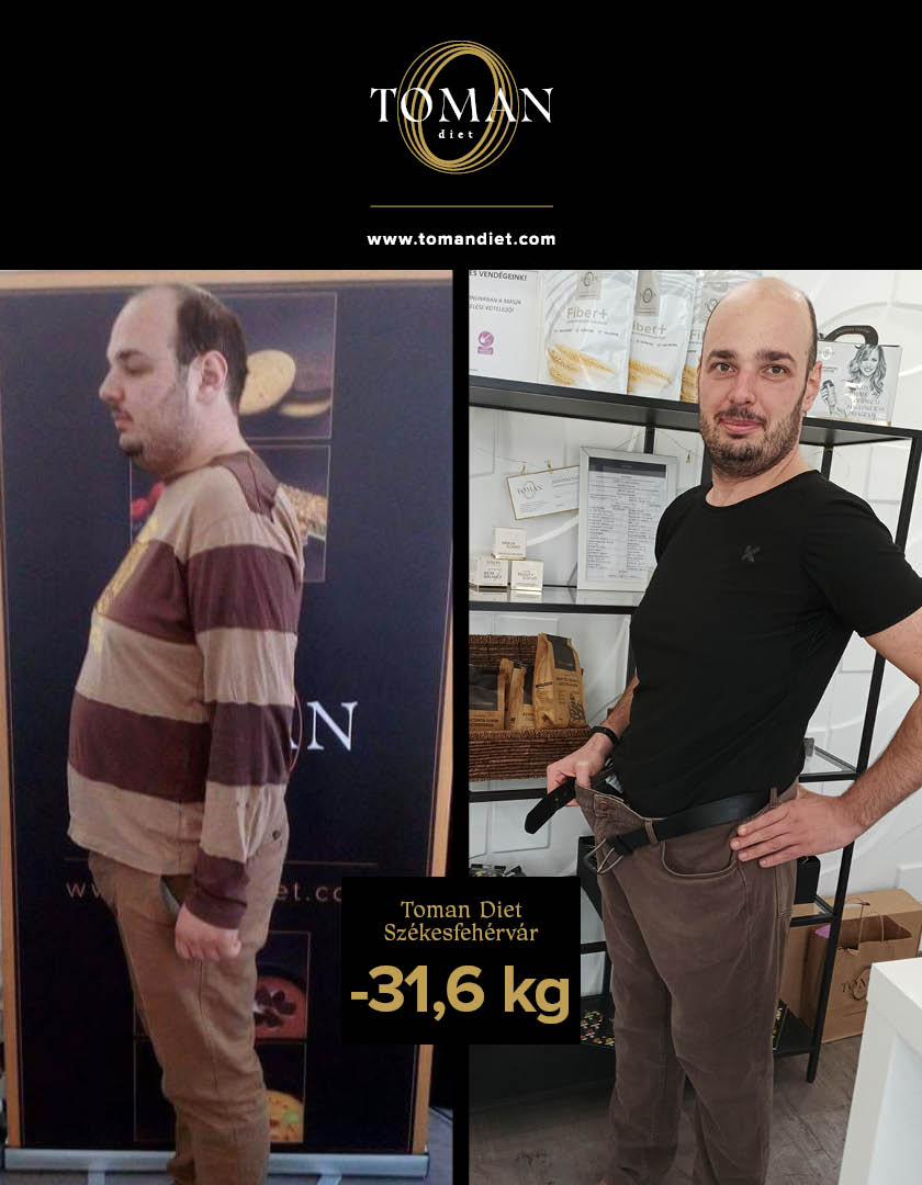 Toman Diet sikersztori Székesfehérvár