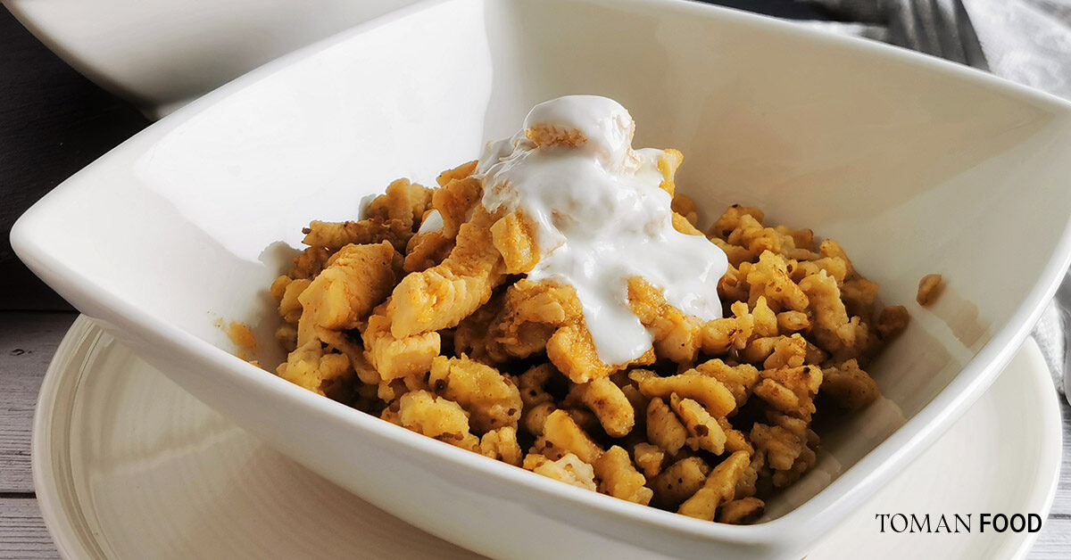 Gluténmentes tarhonya recept Toman lisztből