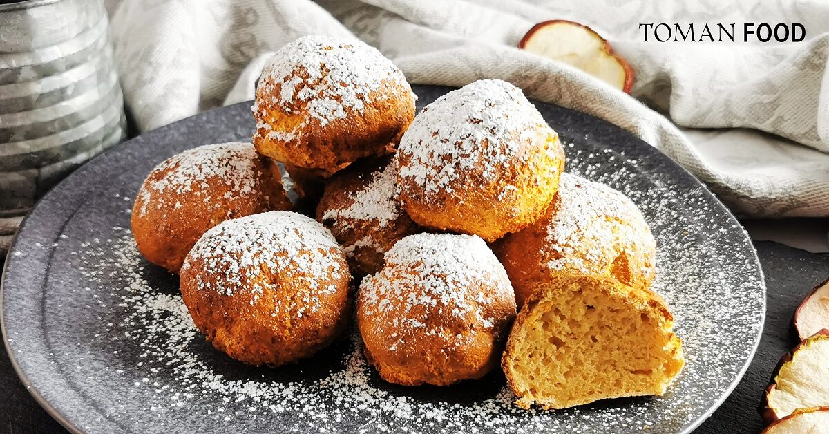 Gluténmentes és tejmentes almafánk recept Toman lisztből