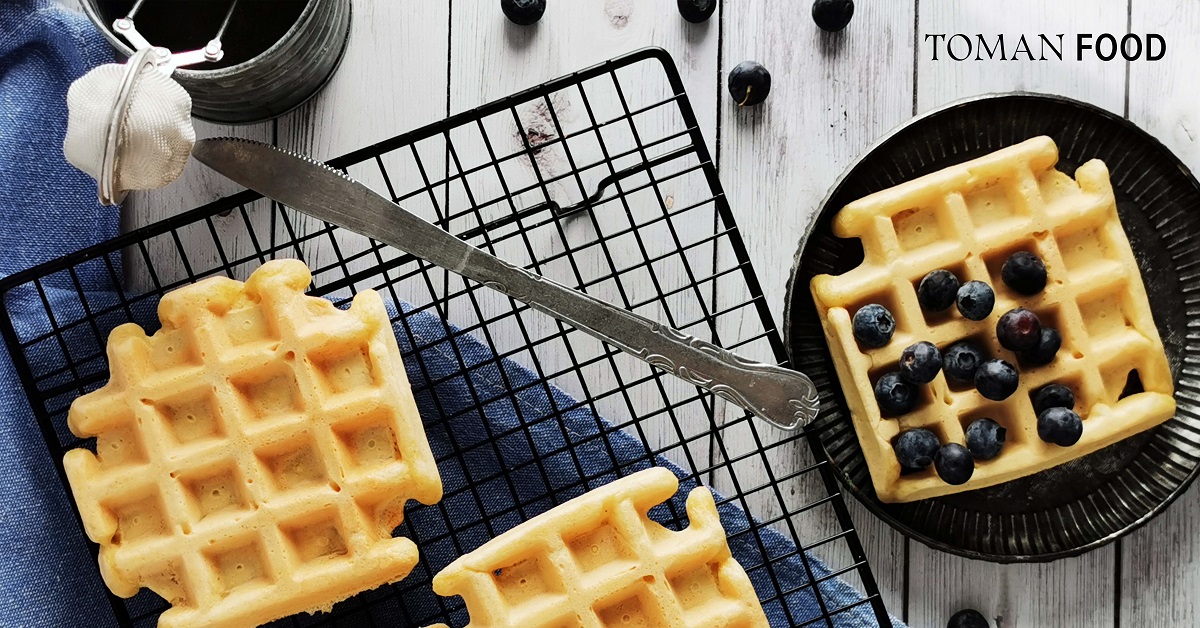 Gluténmentes gofri recept Toman lisztből