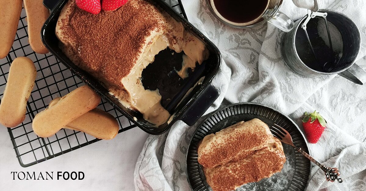 Gluténmentes tiramisu Toman lisztből