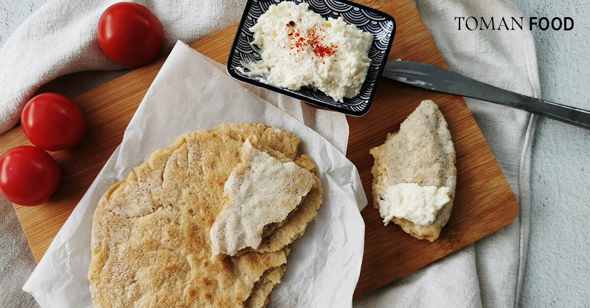 Gluténmentes olívaolajos lepénykenyér Toman lisztből