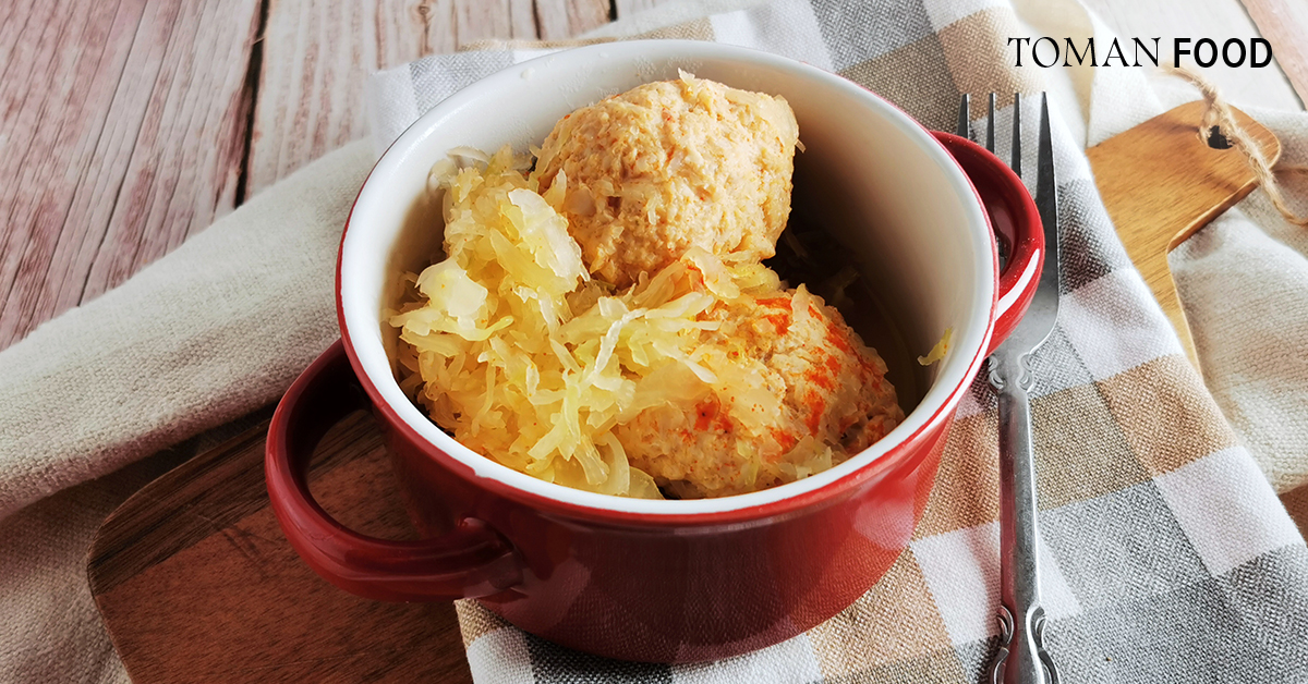 Karácsonyi diétás töltött káposzta