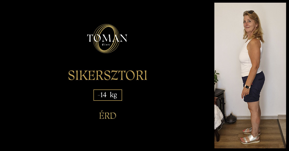 Toman Diet Érd sikertörténet