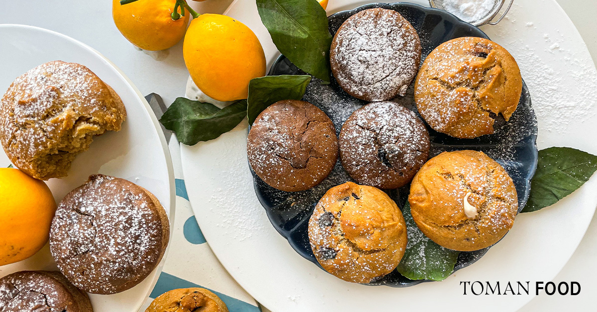 Toman sós karamellás muffin Veganeeta módra