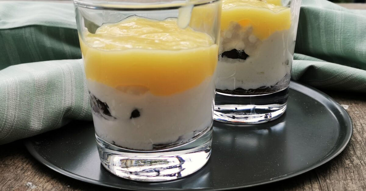 citromos pohárdesszert