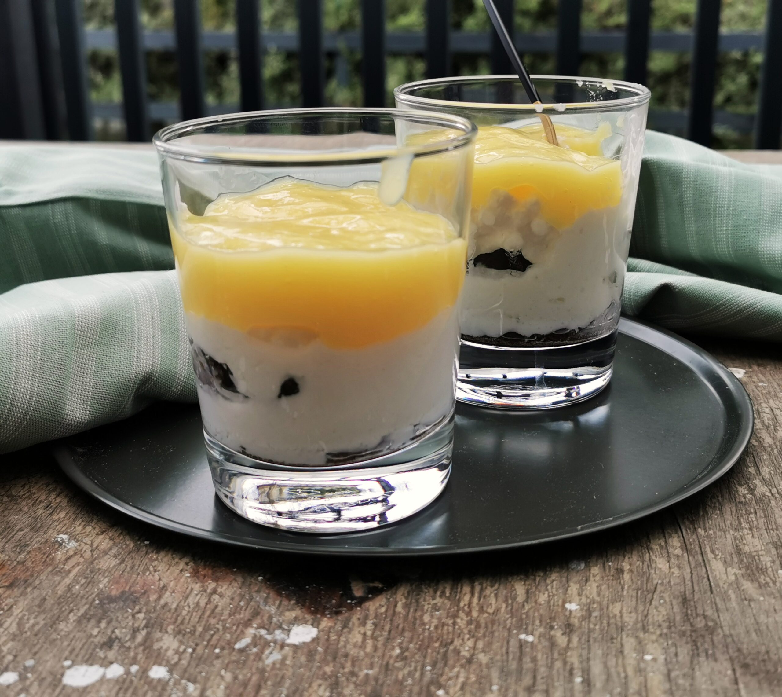 citromos pohárdesszert