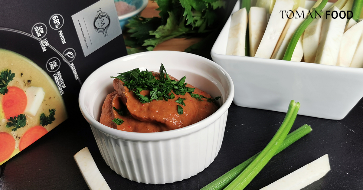 mártogatós zöldségkrém