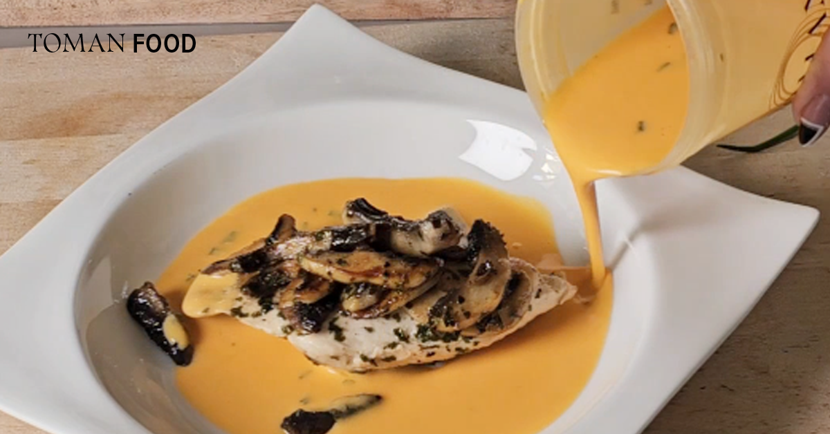 csirkemell sajtmártással