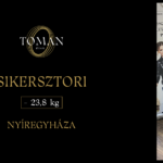 23 kilós sikeres fogyás